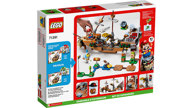 LEGO® Super Mario™ Bowser's Airship Expansion Set - Merchandise